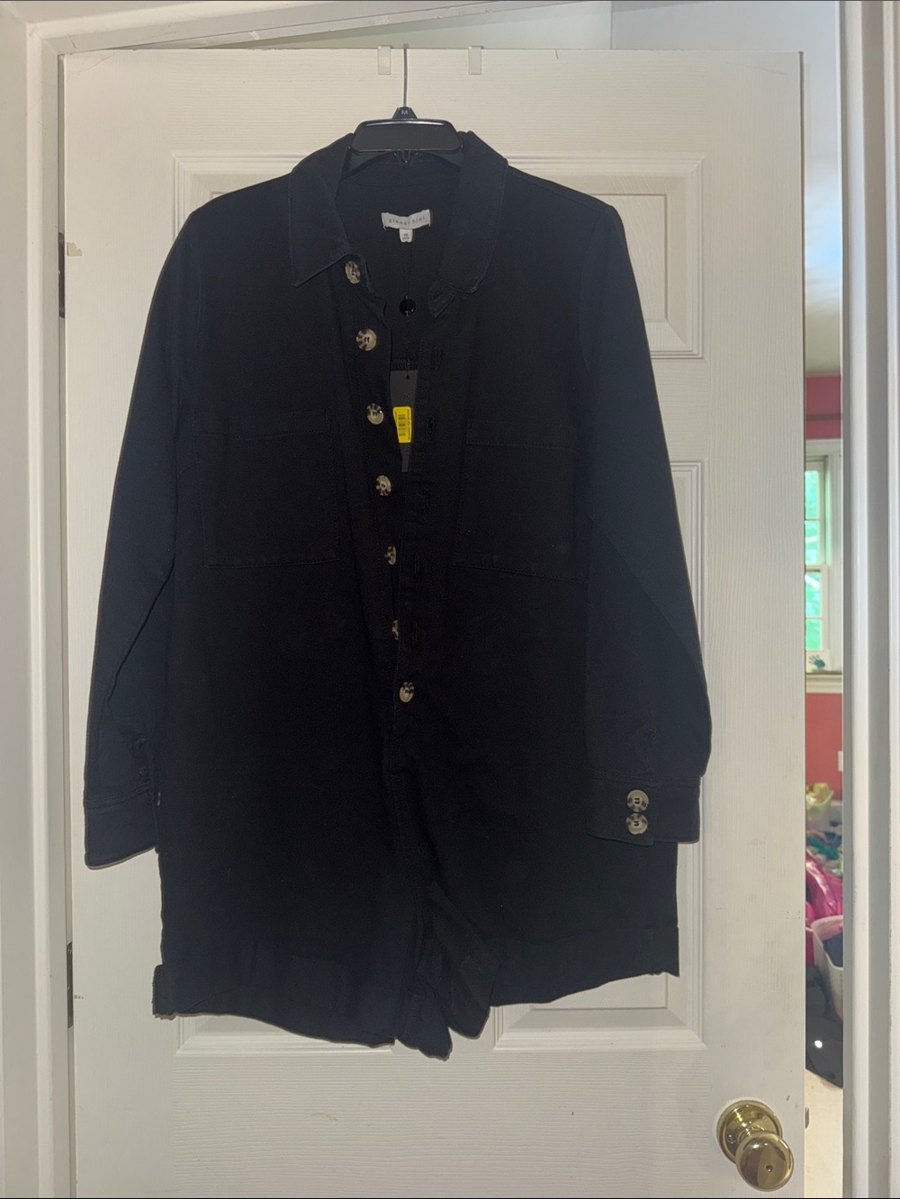 Gianni Bini Short / long sleeve cover all in black